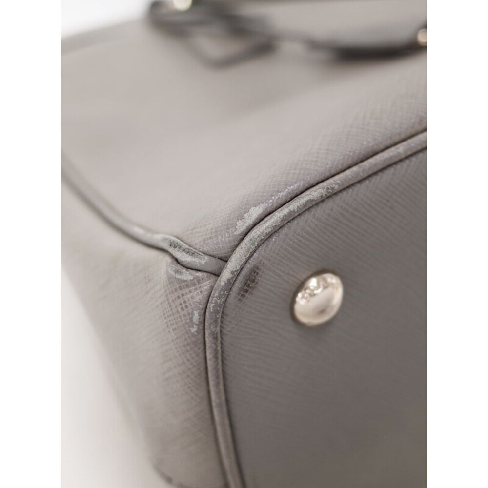 Prada Leather Bag Bag Saffiano Shoulder Tote Galleria - Picture 6 of 9